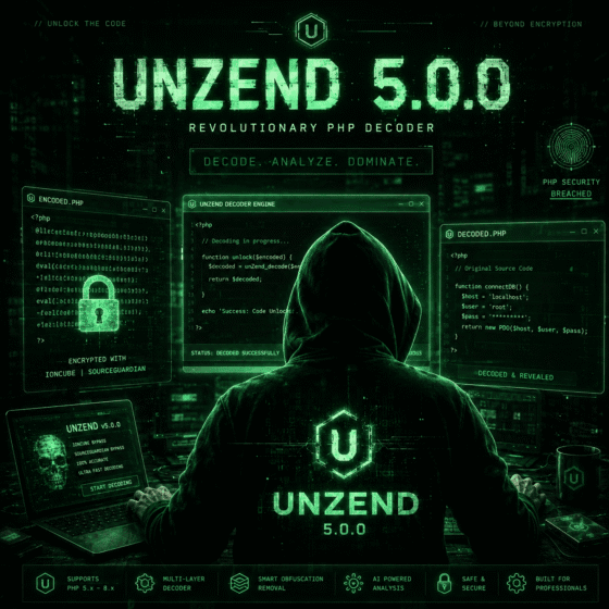UnZend Tool - ioncube & sourceguardian Decoder