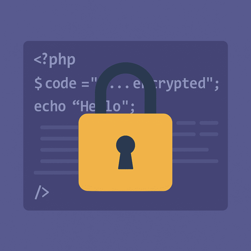 Secure PHP code with ionCube decryption and padlock